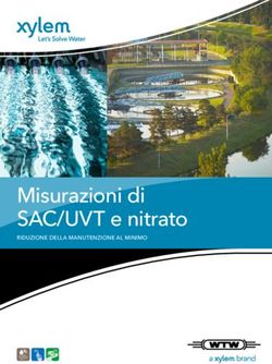 Misurazioni di SAC/UVT e nitrato - RIDUZIONE DELLA MANUTENZIONE AL MINIMO - Xylem Analytics