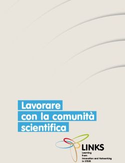 Lavorare con la comunità scientifica - LINKS M - Fondation La main à la ...