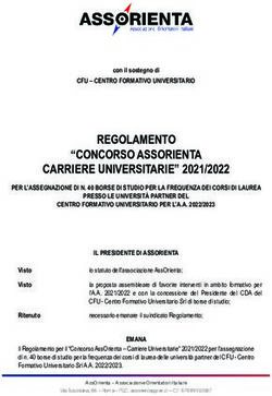 REGOLAMENTO "CONCORSO ASSORIENTA CARRIERE UNIVERSITARIE" 2021/2022