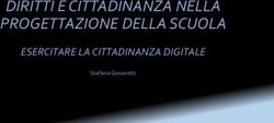DIRITTI E CITTADINANZA NELLA PROGETTAZIONE DELLA SCUOLA - ESERCITARE LA CITTADINANZA DIGITALE - IIS "Primo Levi"