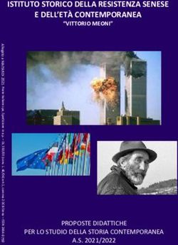 ISTITUTO STORICO DELLA RESISTENZA SENESE E DELL'ETÀ CONTEMPORANEA - PROPOSTE DIDATTICHE PER LO STUDIO DELLA STORIA CONTEMPORANEA A.S. 2021/2022