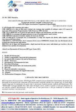 Dell'ATO Puglia (Associazione Trapiantati Organi Puglia)