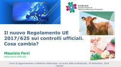 Il nuovo Regolamento UE 2017/625 sui controlli ufficiali. Cosa cambia? - Maurizio Ferri