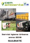 Servizi Igiene Urbana anno 2018
