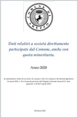 Dati relativi a societ&agrave; direttamente partecipate dal Comune, anche con quota minoritaria.