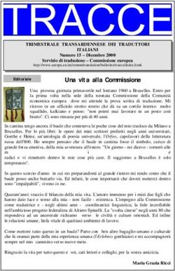 Una vita alla Commissione