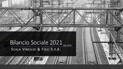Bilancio Sociale 2021 - SCALA VIRGILIO & FIGLI S.P.A. dati 2020 - SCALA VIRGILIO & FIGLI S.P.A.