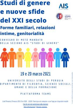 Studi di genere e nuove sfide del XXI secolo - Forme familiari, relazioni intime, genitorialit&agrave; - Fissuf Unipg