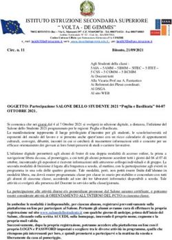 ISTITUTO ISTRUZIONE SECONDARIA SUPERIORE " VOLTA - DE GEMMIS"