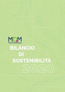 2020 BILANCIO DI - Mobilità di Marca