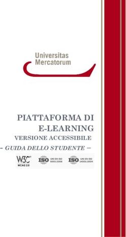PIATTAFORMA DI E-LEARNING - VERSIONE ACCESSIBILE - GUIDA DELLO STUDENTE-Universitas Mercatorum