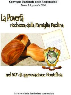 Convegno Nazionale delle Responsabili - Roma 3-5 gennaio 2020 - Istituto Maria Santissima Annunziata