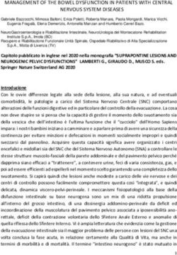 MANAGEMENT OF THE BOWEL DYSFUNCTION IN PATIENTS WITH CENTRAL NERVOUS SYSTEM DISEASES