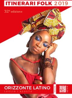 ITINERARI FOLK 2019 32a edizione - ORIZZONTE LATINO