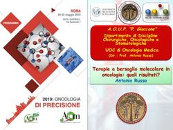 Terapie a bersaglio molecolare in oncologia: quali risultati? Antonio Russo - A.O.U.P. "P. Giaccone" Dipartimento di Discipline Chirurgiche ...