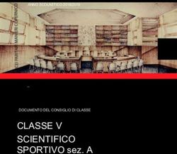 CLASSE V SCIENTIFICO SPORTIVO sez. A - Maniero ...