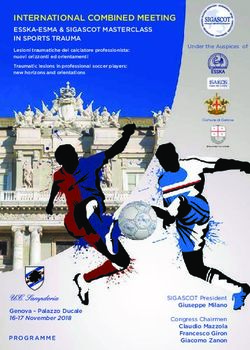 INTERNATIONAL COMBINED MEETING - ESSKA-ESMA & SIGASCOT MASTERCLASS IN SPORTS TRAUMA - Top Doctors