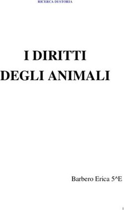 I DIRITTI DEGLI ANIMALI - Barbero Erica 5 E