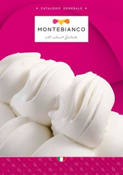 CATALOGO GENERALE - Montebianco Gelato