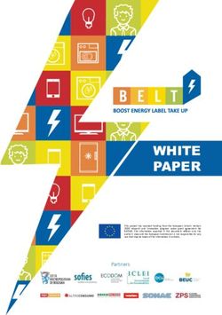 WHITE PAPER - Citt&agrave; Metropolitana di Bologna