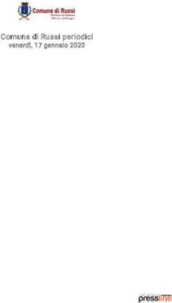 Comune di Russi periodici - venerd&igrave;, 17 gennaio 2020