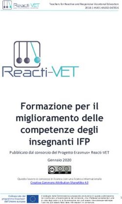 Formazione per il miglioramento delle competenze degli insegnanti IFP