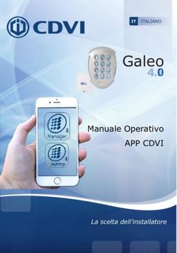 APP CDVI Manuale Operativo