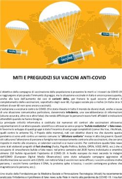 MITI E PREGIUDIZI SUI VACCINI ANTI-COVID - Edizioni Cultura ...