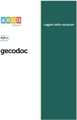 Leggimi delle variazioni - Argo Software