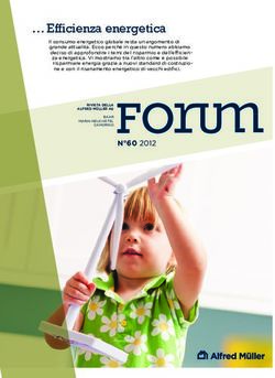 Efficienza energetica - Alfred Müller AG