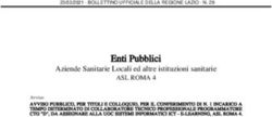 Enti Pubblici Aziende Sanitarie Locali ed altre istituzioni sanitarie - avviso pubblico collaboratore tecnico ...