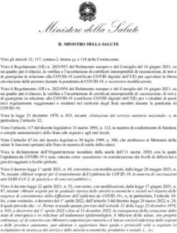 Ministero della Salute - Regione Marche