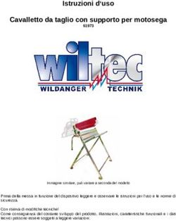Istruzioni d'uso Cavalletto da taglio con supporto per motosega
