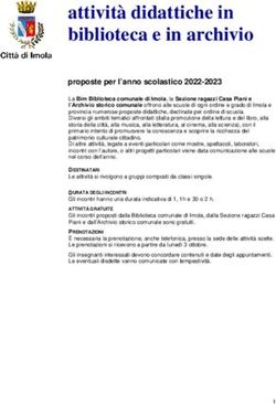 Attività didattiche in biblioteca e in archivio