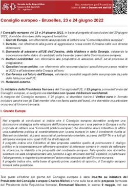 Consiglio europeo - Bruxelles, 23 e 24 giugno 2022 - Camera.it