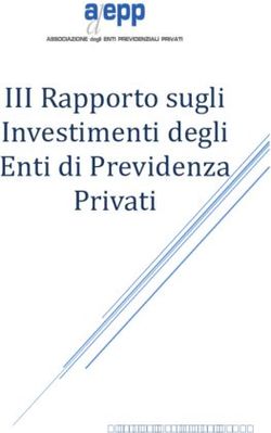 III Rapporto sugli Investimenti degli Enti di Previdenza Privati - CNPI