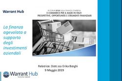 La finanza agevolata a supporto degli investimenti aziendali - Warrant Hub - Relatrice: Dott.ssa Erika Borghi - Forum Finanza Prato