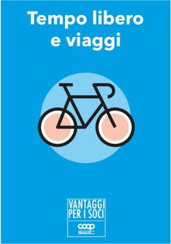 Tempo libero e viaggi - Coop Alleanza 3.0