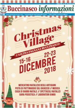 Buccinasco informazioni - Periodico a cura dell'Amministrazione Comunale - Comune di Buccinasco