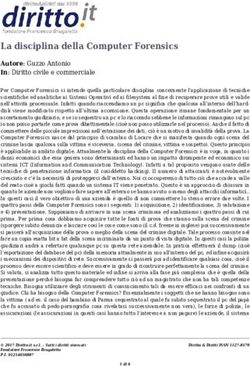 La disciplina della Computer Forensics - Autore: Guzzo Antonio In: Diritto civile e commerciale - Diritto.it