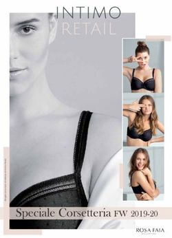 INTIMO RETAIL - Speciale Corsetteria FW 2019-20