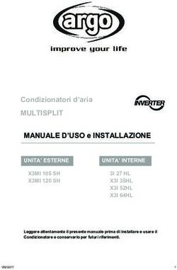 Condizionatori d'aria - MULTISPLIT MANUALE D'USO e INSTALLAZIONE