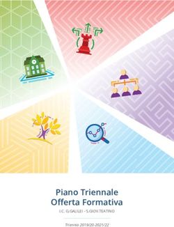 Piano Triennale Offerta Formativa - I.C. G.GALILEI - S.GIOV.TEATINO Triennio 2019/20-2021/22 - Istituto Comprensivo ...