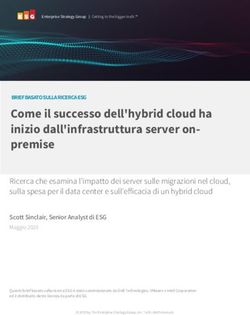 Come il successo dell'hybrid cloud ha inizio dall'infrastruttura server on- premise