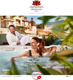 Incantevoli momenti con te - Marzo - noveMbre 2015 - Dolce Vita Hotels