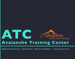 ATC Avalanche Training Center - Bedienungsanleitung - User Manual - Manuel d'utilisation - Istruzioni per l'uso - CAI L'Aquila