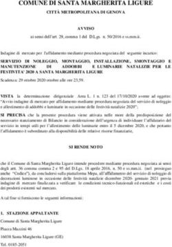 COMUNE DI SANTA MARGHERITA LIGURE - Comune di Santa ...