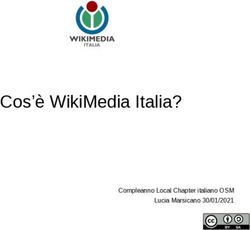 Cos'è WikiMedia Italia? - Compleanno Local Chapter italiano OSM Lucia Marsicano 30/01/2021 - Wikimedia Commons