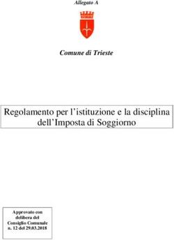 Regolamento per l'istituzione e la disciplina dell'Imposta di Soggiorno - Comune di Trieste