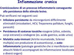 Infiammazione cronica - Unife